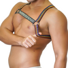 Pride chest harness - black