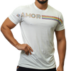 WHITE VCTP CRYSTAL T-SHIRT PRIDE / + AMOR