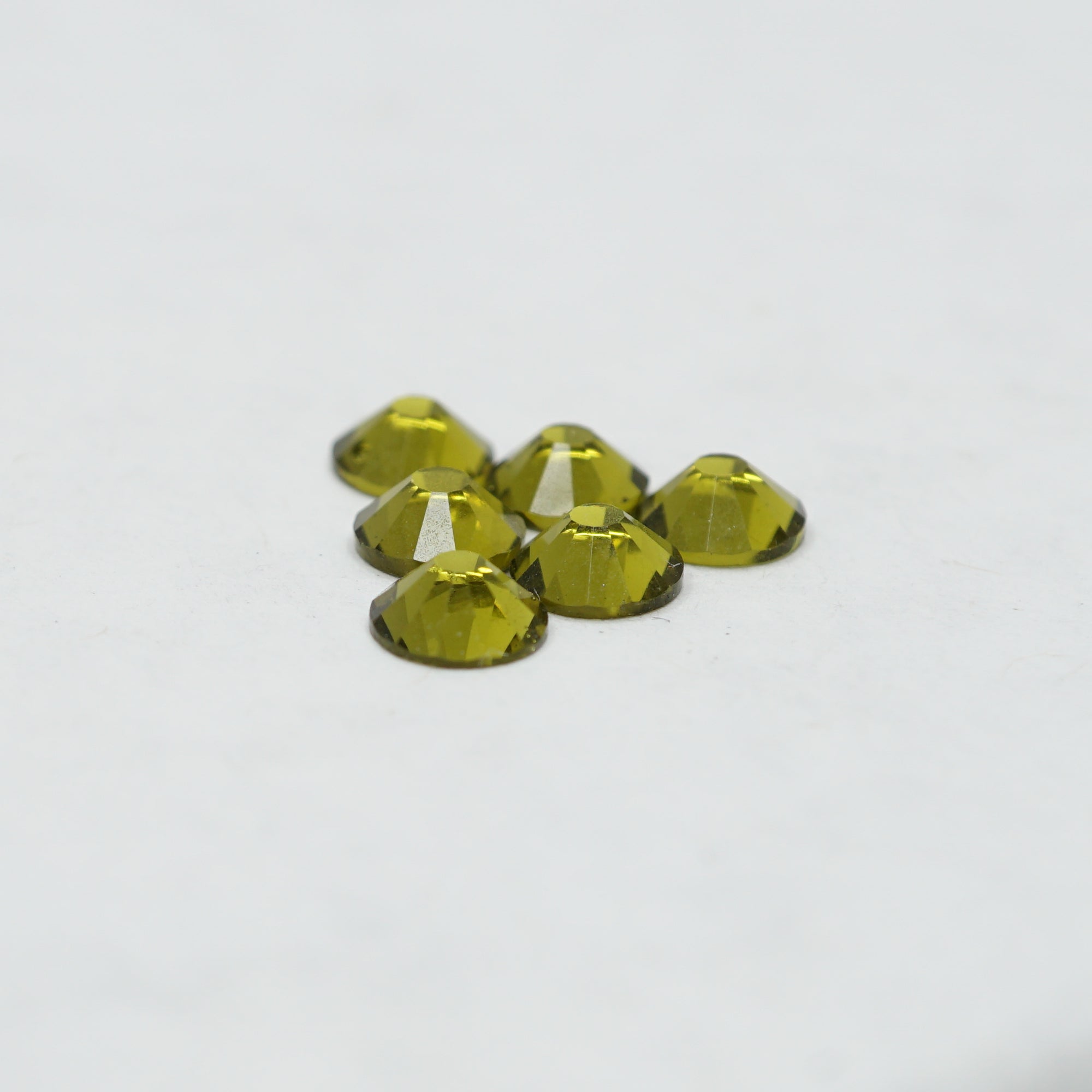 Citrine - HQ glass Rhinestones flatback #019 - VRISHAN