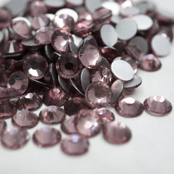 Lt. Rose HQ glass Rhinestones flatback #032 - VRISHAN