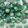 Green opal Rhinestones HQ glass  flatback #039