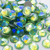 Peridot AB Rhinestones - HQ glass flatback #053