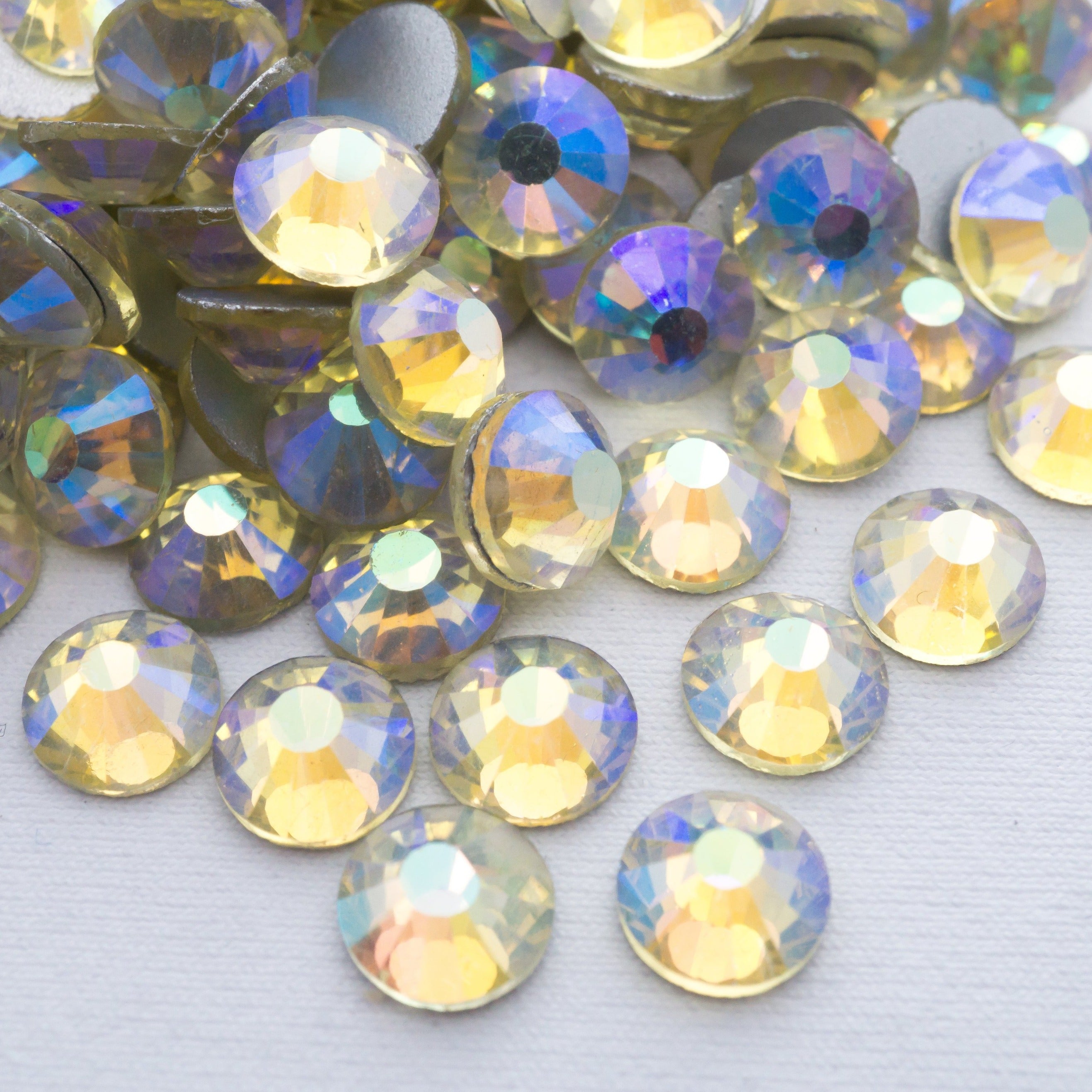 Crystal AB Rhinestones - HQ glass flatback #041 - VRISHAN