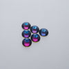 Blue Flame Rhinestones - HQ glass flatback #058