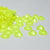 Neon Yellow Rhinestones - HQ glass flatback #073