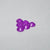 Neon Purple Rhinestones - HQ glass flatback #077