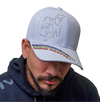 WHITE VCH CRYSTAL HAT