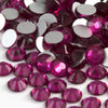 Fuchsia HQ glass Rhinestones flatback #034