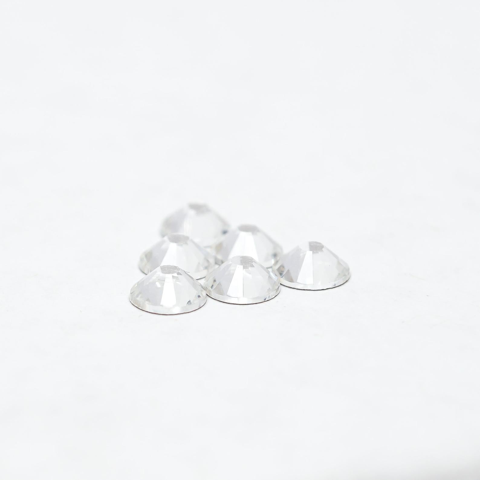 Crystal Clear HQ glass Rhinestones Hotfix #009