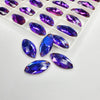 Violet blue NAVETTE high quality sewing crystal