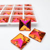 ASTRAL PINK - SQUARE High Quality Glass Sew-on Rhinestones