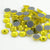 Citrine HQ glass Rhinestones Hotfix #019