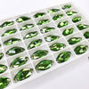 Fer Green - NAVETTE high quality sewing crystal